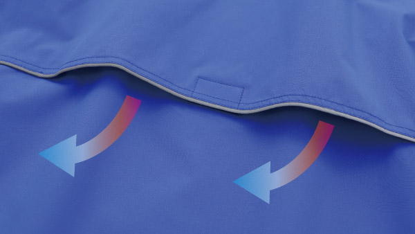 レインナビゲーター ベンチレーション機能